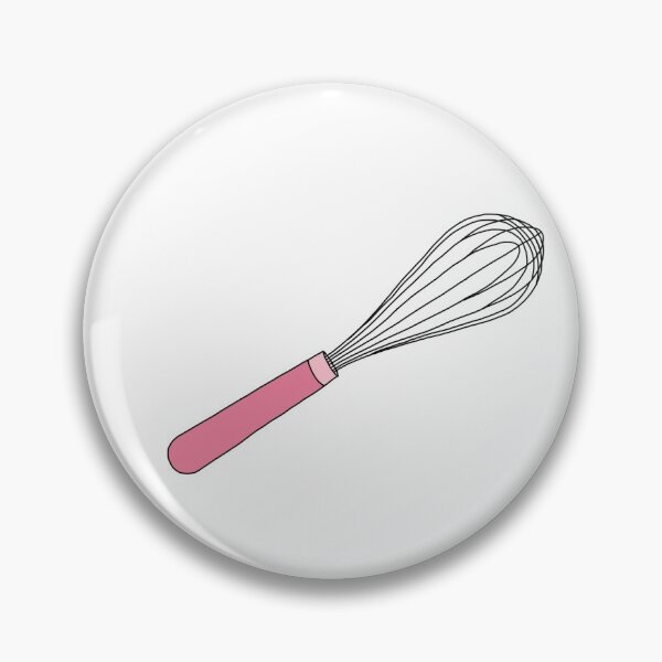 Item preview, Pink Handle Wire French Whisk designed and sold by laladoodles.