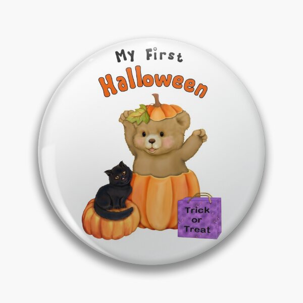 Item preview, First Halloween Teddybear designed and sold by SpiceTree.