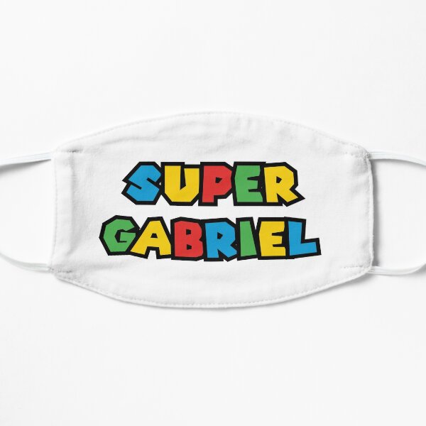 Super Gabriel Funny Gamer Gift Mask By Elhefe Redbubble - luke gabriel roblox