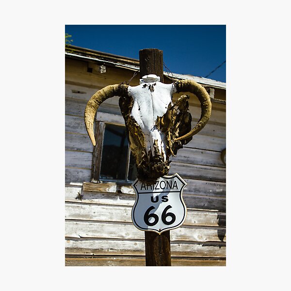Welcome to Route 66 Photographic Print