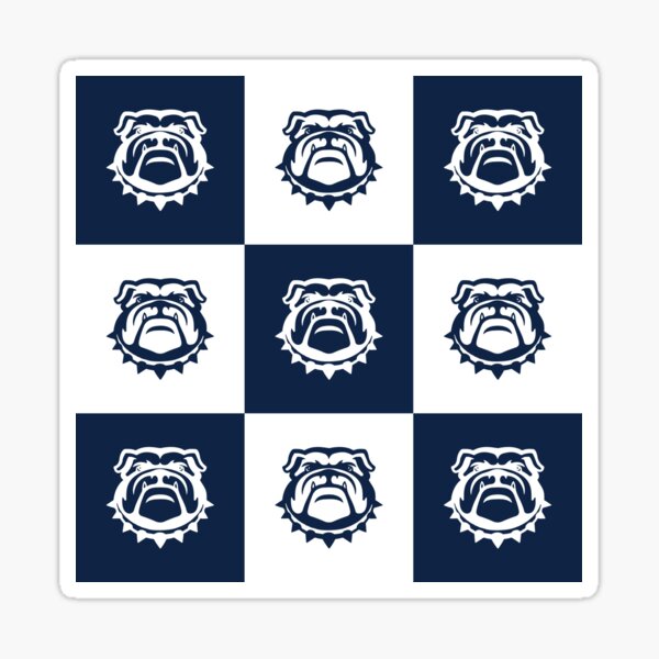 Item preview, Navy and White Nine Bulldog Cares designed and sold by cmd-art.
