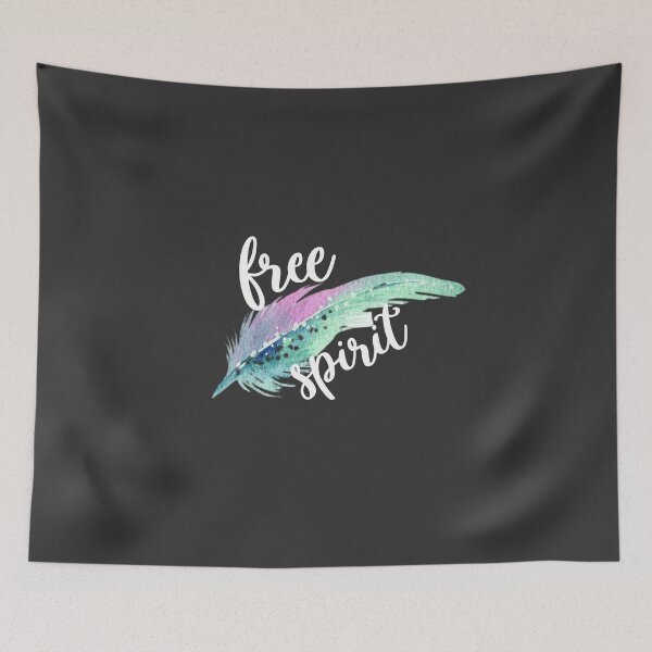 Item preview, Free Spirit with feather designed and sold by LizzieSmiley.