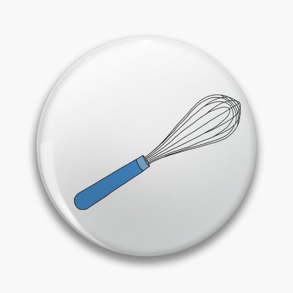 Item preview, Blue Handle Wire French Whisk designed and sold by laladoodles.