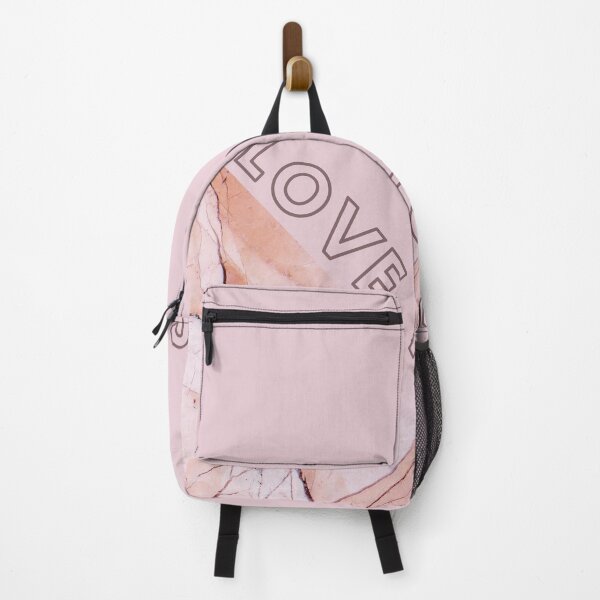 Item preview, Marble texture elegant pink LOVE YOURSELF designed and sold by BlankaDesigns.