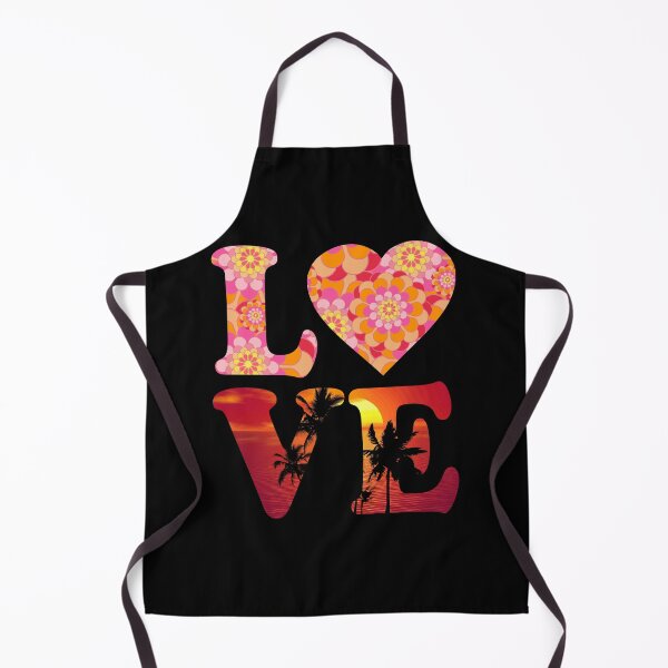 Item preview, Love Floral Pattern Sunset Graphic designed and sold by flippinsg.