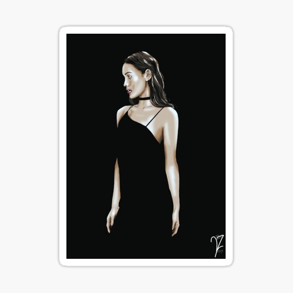Black - Color Girls Sticker