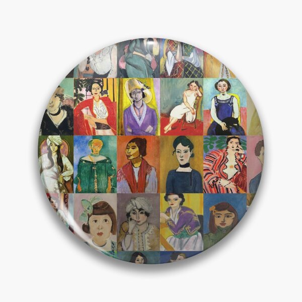 Item preview, Henri Matisse Faces designed and sold by Montage-Madness.