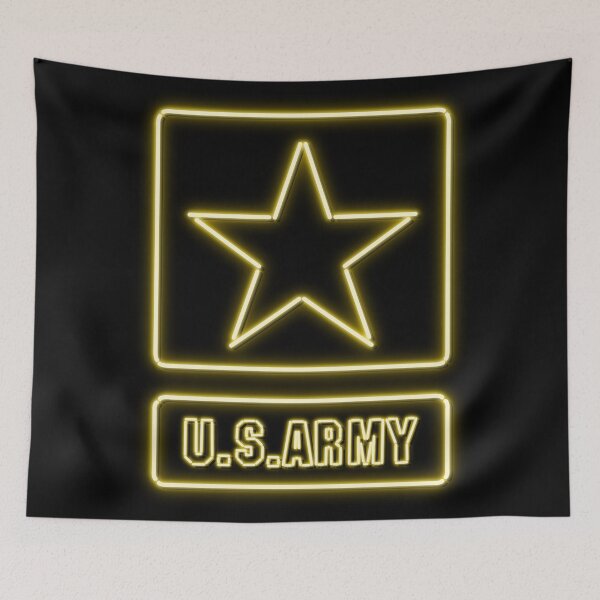 Item preview, Neon US Army Emblem designed and sold by Elle  Hazlett.
