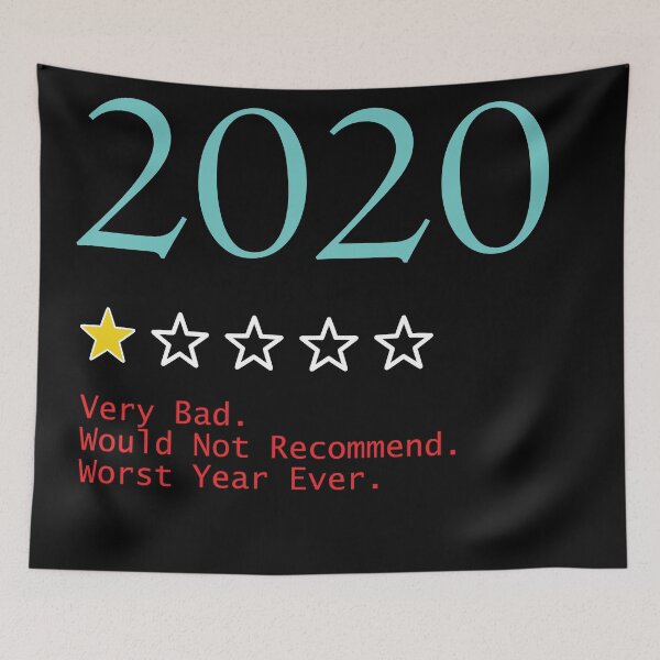 Item preview, 2020 One Star Review, Worst Year Ever designed and sold by RobomShop.