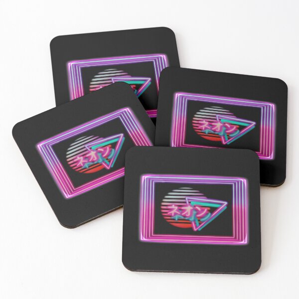 Item preview, Neon synthwave aesthetic  designed and sold by Hams-Trash.