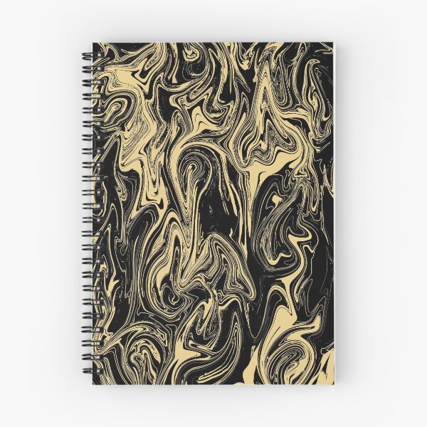 Item preview, Black and Gold Marble Pattern designed and sold by Kym Lang.