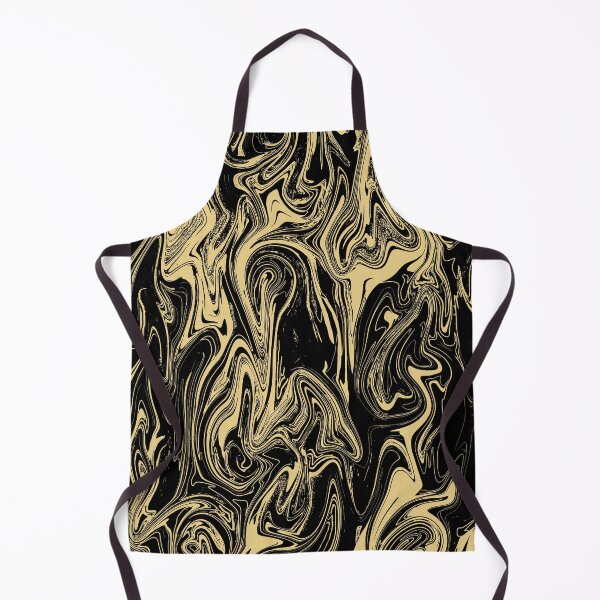 Item preview, Black and Gold Marble Pattern designed and sold by Kym Lang.