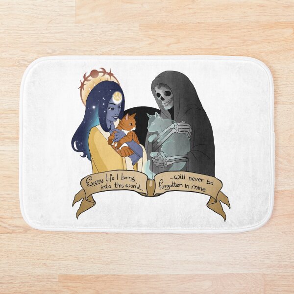 Life & Death Bath Mat