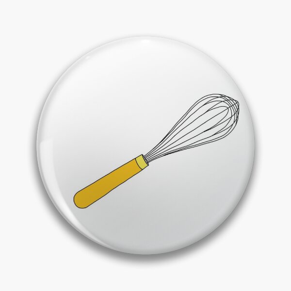 Item preview, Yellow Handle Wire French Whisk designed and sold by laladoodles.