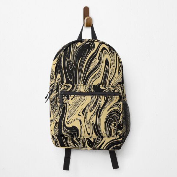 Item preview, Black and Gold Marble Pattern designed and sold by Kym Lang.