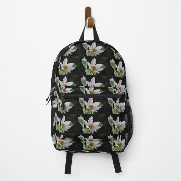 Item preview, Pinwheel White Pulsatilla. designed and sold by John Ray.