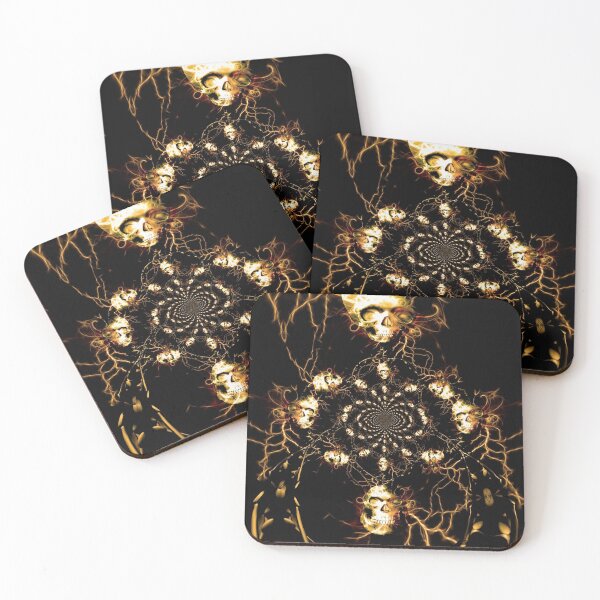 Item preview, Skull fractal designed and sold by rolffimages.