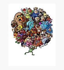 Muppets World of Friendship Photographic Print