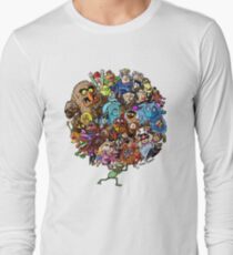 Muppets World of Friendship Long Sleeve T-Shirt