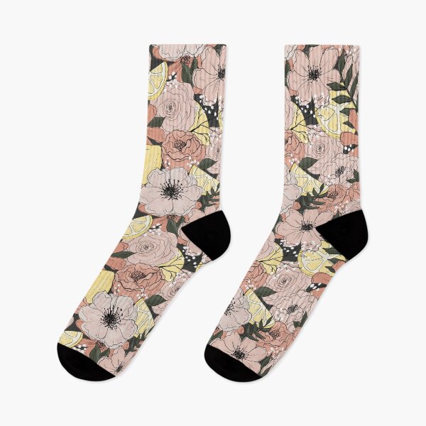 Item preview, Floral lemons designed and sold by Lelyely.