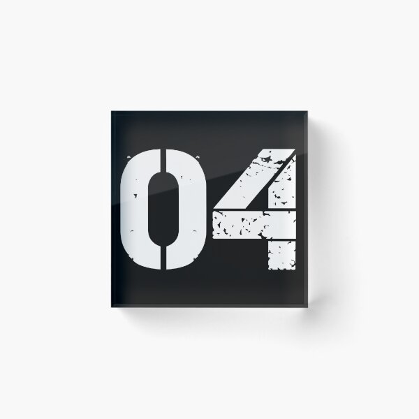 Item preview, 04 jersey number designed and sold by Argentini.