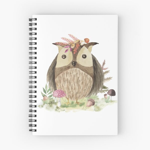 Item preview, Woodland Owl - Cute Forest Animal designed and sold by FunkyDragon.