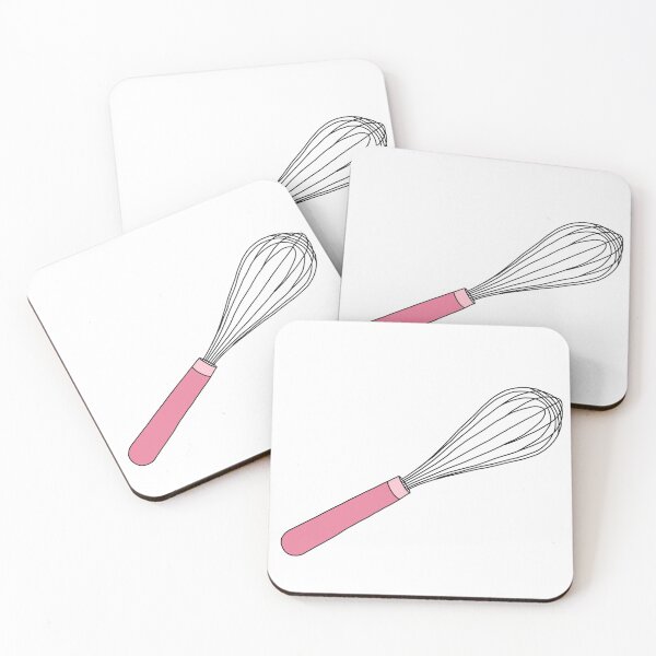 Item preview, Pink Handle Wire French Whisk designed and sold by laladoodles.