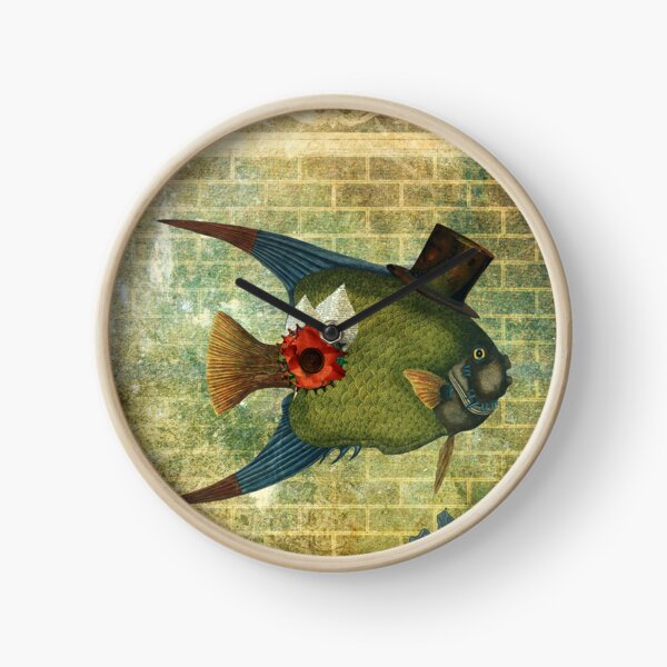 DADDY-O FISH Clock