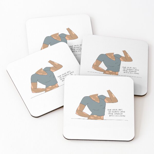 Item preview, Your Value Does Not Decrease When You're Diagnosed with a Skin Disease designed and sold by restingitchface.