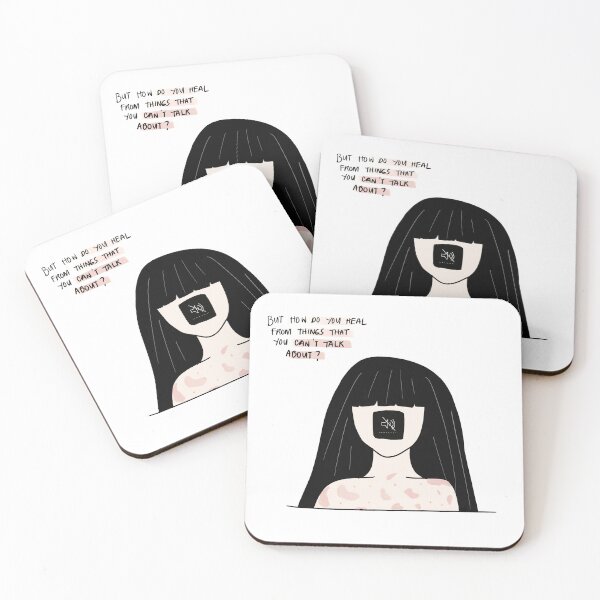 Item preview, How Do You Heal From Things That You Can't Talk About? designed and sold by restingitchface.