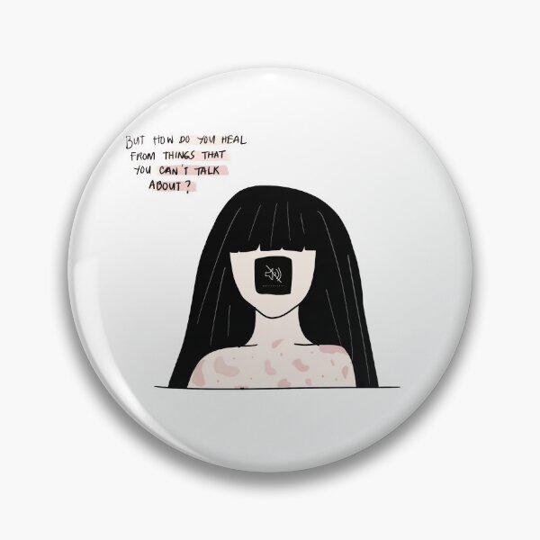 Item preview, How Do You Heal From Things That You Can't Talk About? designed and sold by restingitchface.