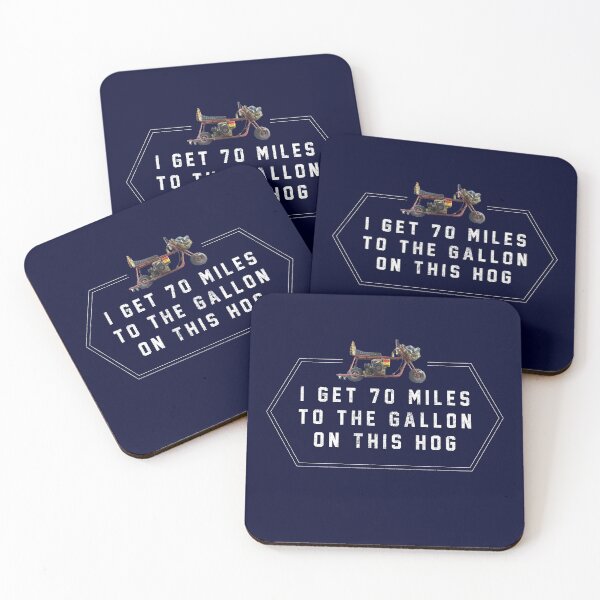 Item preview, I get 70 miles to the gallon on this hog designed and sold by Primotees.