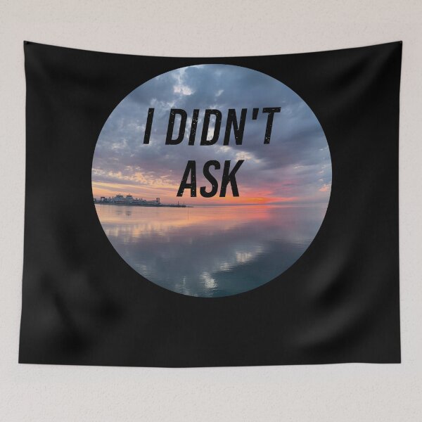 Item preview, I didn't ask designed and sold by Schmuddelshirt.