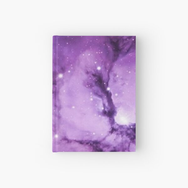 Purple Galaxy Hardcover Journal