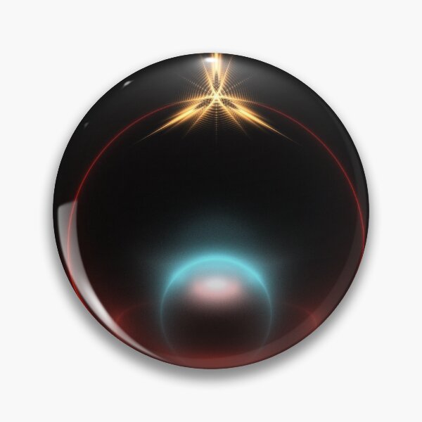 Item preview, Blue Pearl On Satin Red Fractal Art designed and sold by Xzendor7 Digital Art Creations.