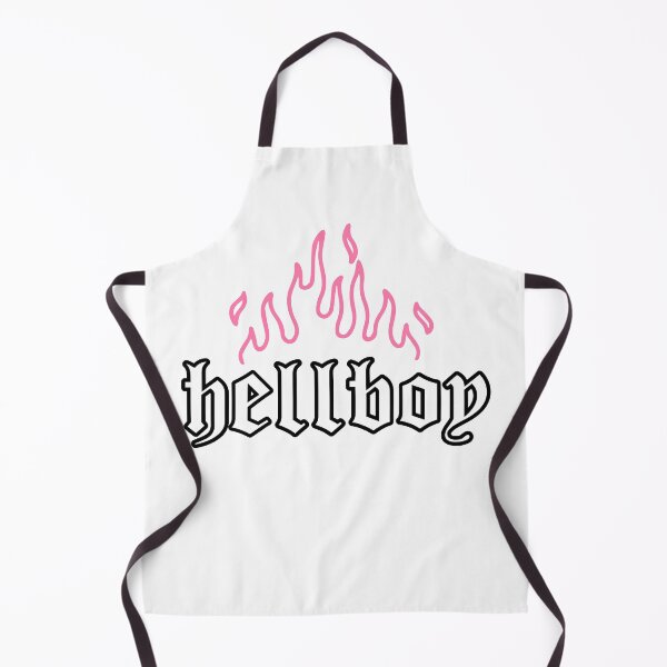 Item preview, Hellboy Flames Pink designed and sold by RosedesignArt.