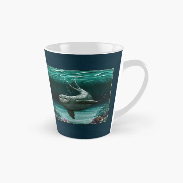Item preview, "Hawaiian Monk Seal" by Amber Marine ~ Acrylic painting, art © 2015 designed and sold by Amber Marine ~ Wildlife Artist ~ © 2004-2021.