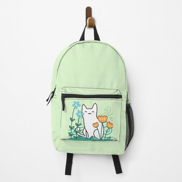 Item preview, Flower Field Cat designed and sold by little  ochre.