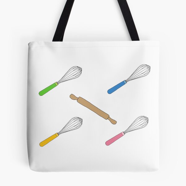 Item preview, Group of Wire Whisks and Rolling Pin designed and sold by laladoodles.