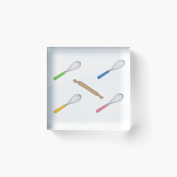 Item preview, Group of Wire Whisks and Rolling Pin designed and sold by laladoodles.