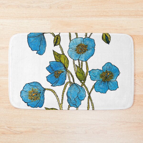 Item preview, Himalayan Poppy Botanical Illustration designed and sold by María Casas Watercolour Designs.