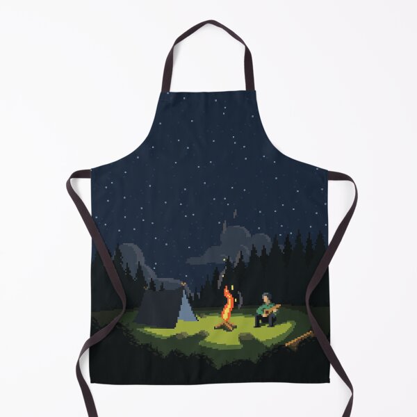 Item preview, Pixelated warm night designed and sold by GarzonArt.