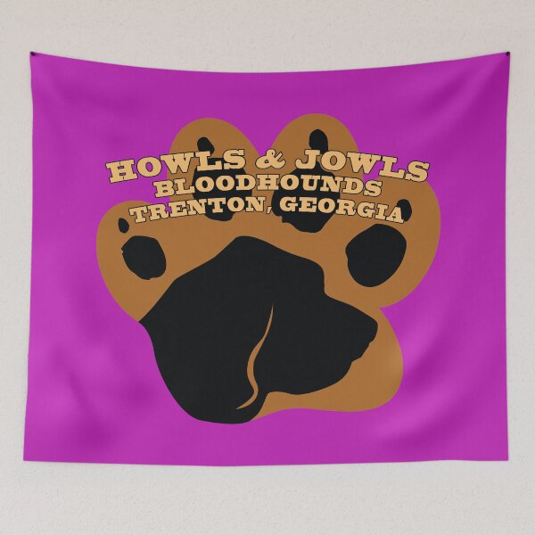 Item preview, Howls & Jowls Bloodhounds designed and sold by Warrior Veteran Clothing.