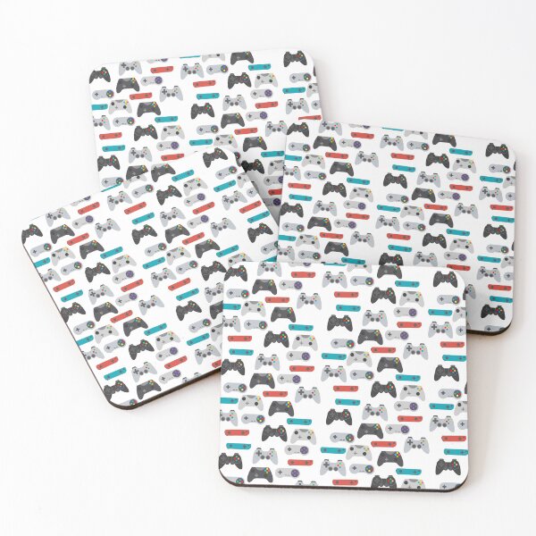 Item preview, Cool Gamer Patterns designe of diferente Remote controles designed and sold by Gianvivi.