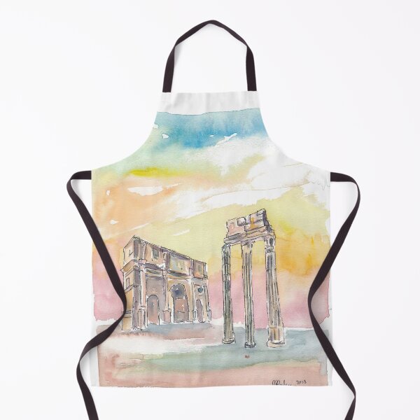 Item preview, Rome Italy Forum Romanum Morning with Arch and Pillars designed and sold by artshop77.