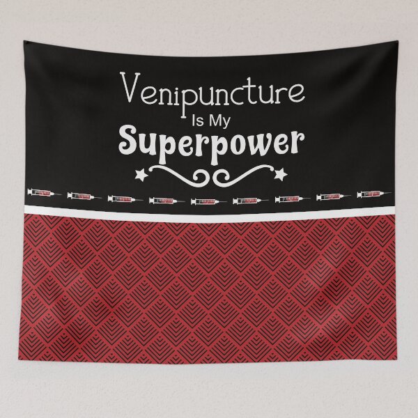 Item preview, Venipuncture Is My Superpower designed and sold by NoBonesLife.
