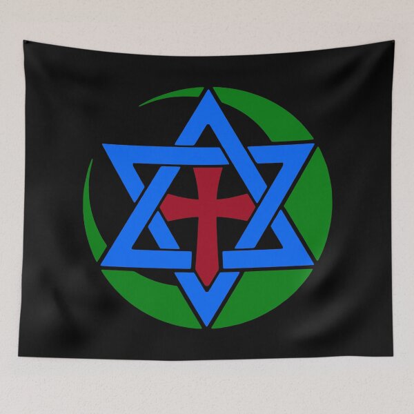 Item preview, Three Abrahamic Religions Symbol designed and sold by Dator.