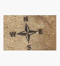 Compass Photographic Print