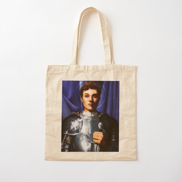 Joan of Arc Cotton Tote Bag