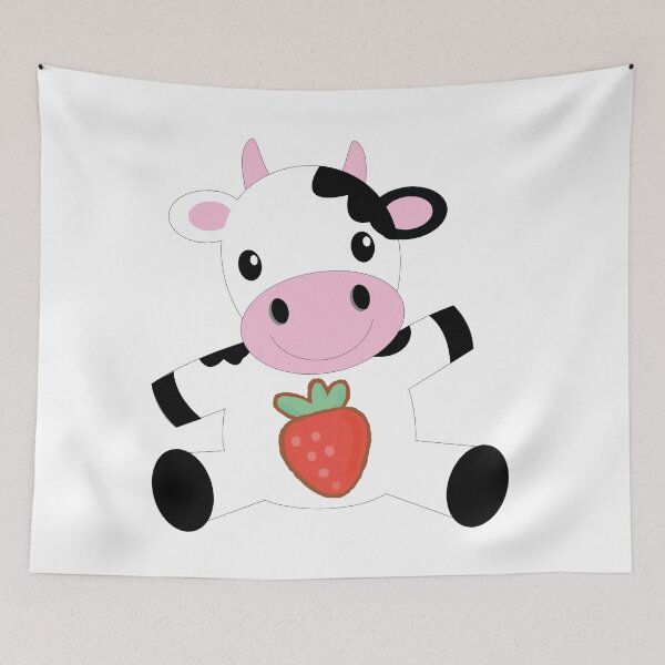 Item preview, Strawberry cow shirt designed and sold by All in One Design.